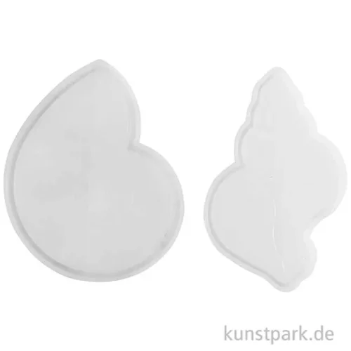 Artikelbild 2 des Artikels “Silikonformen, Schneckenmuschel, 12 x 8-9 x 0,6 cm, 2 Stück “