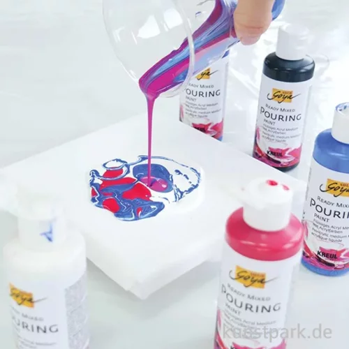 Artikelbild 2 des Artikels “Solo Goya Pouring Farben Set, fertig gemischt, 6 x 80 ml “