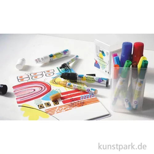 Artikelbild 2 des Artikels “KREUL TRITON Acrylic Marker Komplettset “