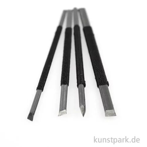 Artikelbild 2 des Artikels “Specksteinmeißel Set BASIC Nr. 1 im Holzkästchen “