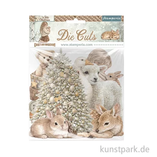 Artikelbild 2 des Artikels “Stamperia Die Cuts Stanzteile - White Christmas “
