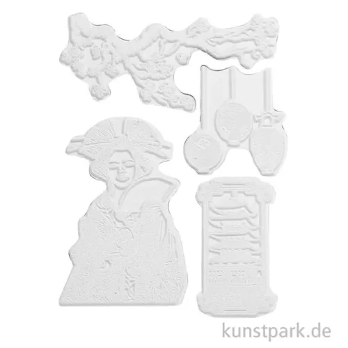 Artikelbild 2 des Artikels “Stamperia Mixed Media Stamp - Sir Vagabond in Japan Lantern “