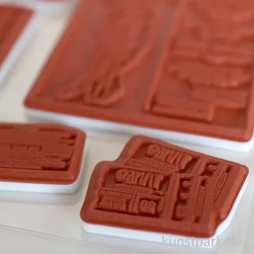 Artikelbild 2 des Artikels “Stamperia Rubber Stamps - Desire Borders and Frame, 14 x 18 cm “