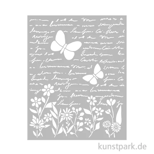 Artikelbild 2 des Artikels “Stamperia Schablone - Daisy Art Letter and Butterfly, 20 x 25 cm “