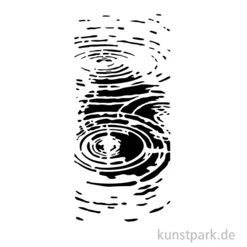 Artikelbild 2 des Artikels “Stamperia Schablone - Herbarium Silvae Water Pattern, 12 x 25 cm “