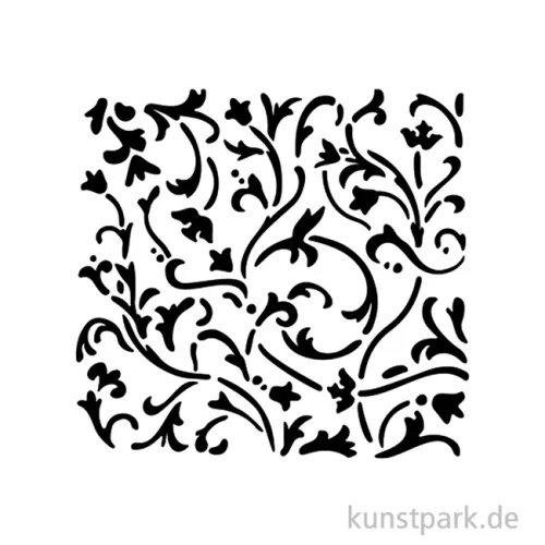Artikelbild 2 des Artikels “Stamperia Schablone - Masquerade Ornaments, 12 x 12 cm “