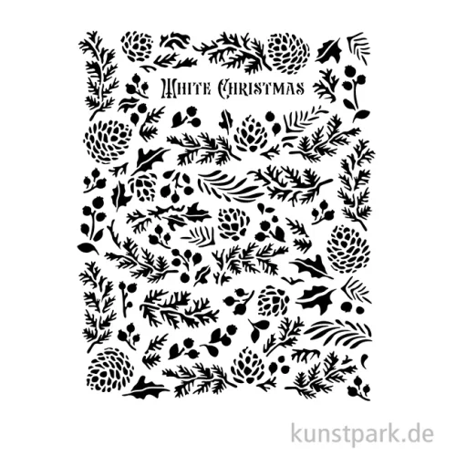 Artikelbild 2 des Artikels “Stamperia Schablone - The Owl's House Pine Cones, 20 x 25 cm “