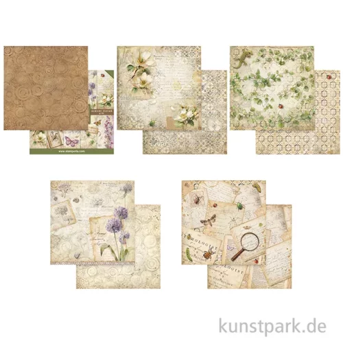 Artikelbild 2 des Artikels “Stamperia Scrapbooking Pad - All Around, 20,3 x 20,3 cm “