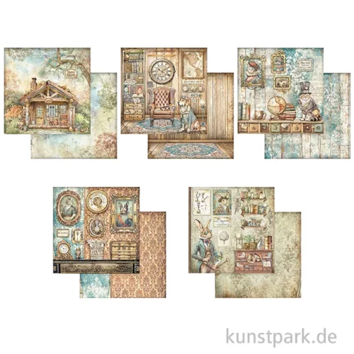 Artikelbild 2 des Artikels “Stamperia Scrapbooking Pad - Alterego, 30,5 x 30,5 cm “