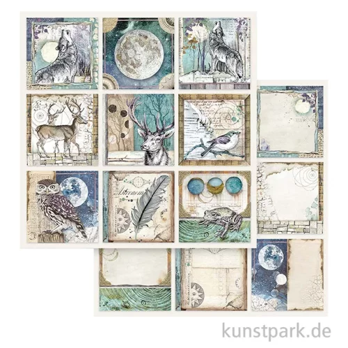Artikelbild 2 des Artikels “Stamperia Scrapbooking Pad - Cosmos Infinity 30,5 x 30,5 cm “