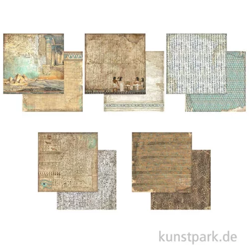 Artikelbild 2 des Artikels “Stamperia Scrapbooking Pad - Fortune Backgrounds, 20,3 x 20,3 cm “