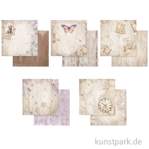 Artikelbild 2 des Artikels “Stamperia Scrapbooking Pad - Quiet Days, 20,3 x 20,3 cm “
