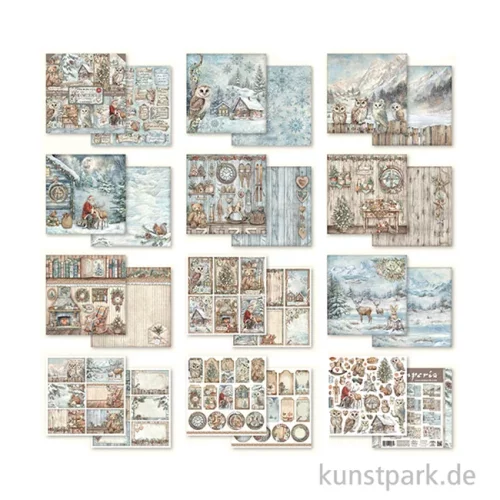 Artikelbild 2 des Artikels “Stamperia Scrapbooking Pad - The Owl's House, 30,5 x 30,5 cm “