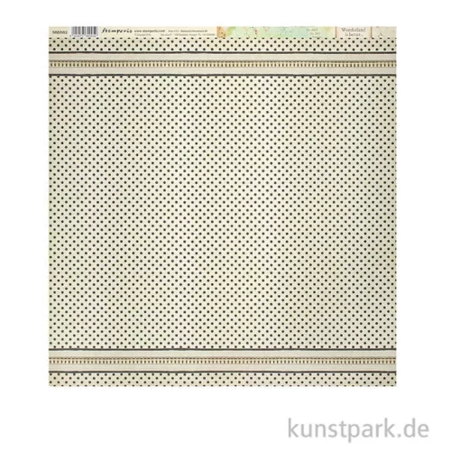 Artikelbild 2 des Artikels “Stamperia Scrappapier - Alice, 30,5 x 30,5 cm, 190g “
