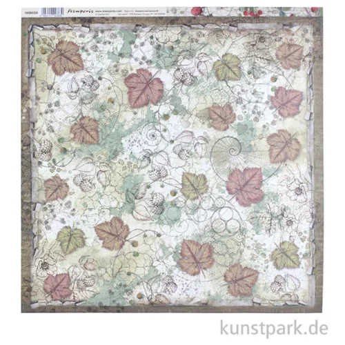 Artikelbild 2 des Artikels “Stamperia Scrappapier - Forest Undergrowth, 30,5 x 30,5 cm “