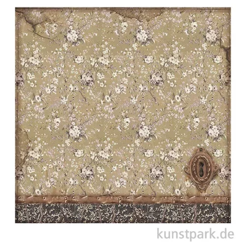 Artikelbild 2 des Artikels “Stamperia Scrappapier - Lady Vagabond and Cat, 30,5 x 30,5 cm “