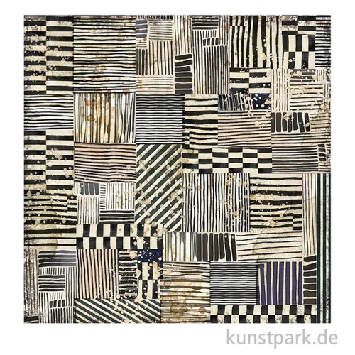 Artikelbild 2 des Artikels “Stamperia Scrappapier - Savana Zebra 30,5 x 30,5 cm “