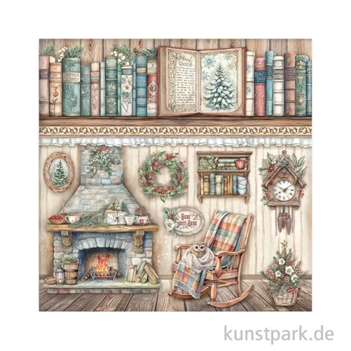Artikelbild 2 des Artikels “Stamperia Scrappapier - The Owl's House Table, 30,5 x 30,5 cm “