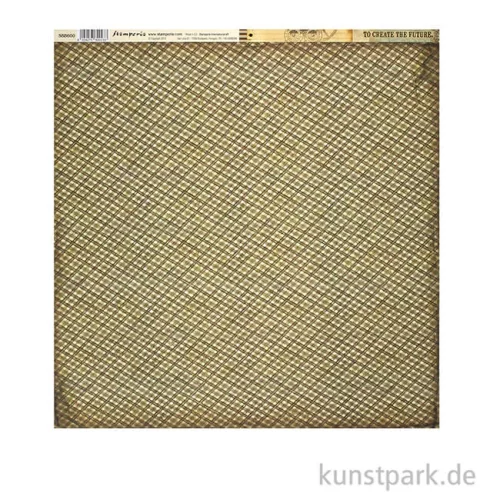 Artikelbild 2 des Artikels “Stamperia Scrappapier - Voyages Fantastiques Stream Train, 30,5 x 30,5 cm “