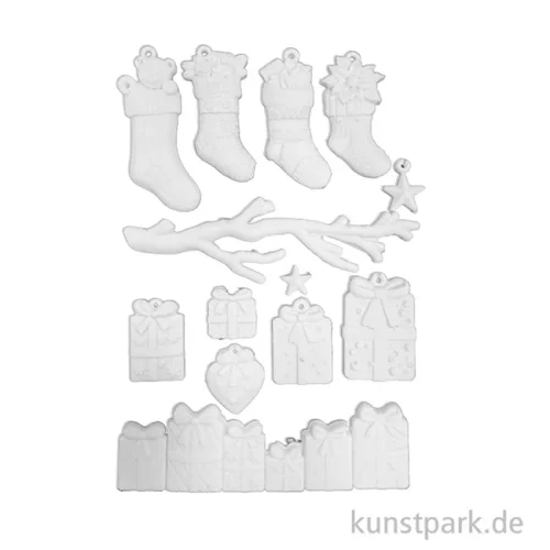 Artikelbild 2 des Artikels “Stamperia Silikon Gießform - Christmas Socks and Presents, A5 “