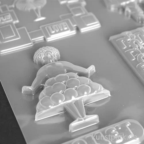 Artikelbild 2 des Artikels “Stamperia Soft Mould (Gießform) - Bauhaus Art Ballet, DIN A4 “