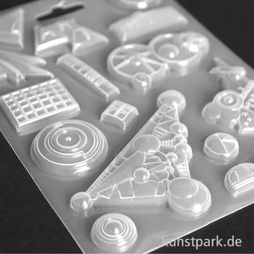 Artikelbild 2 des Artikels “Stamperia Soft Mould (Gießform) - Bauhaus Kandinsky Rhythm, DIN A5 “