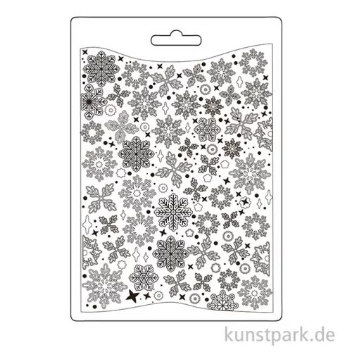 Artikelbild 2 des Artikels “Stamperia Soft Mould (Gießform) - Create Happiness Dew Snowflakes, A5 “