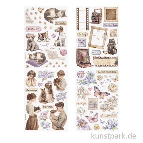 Artikelbild 2 des Artikels “Stamperia Washi Pad - Quiet Days, 8 Blatt, A5 “