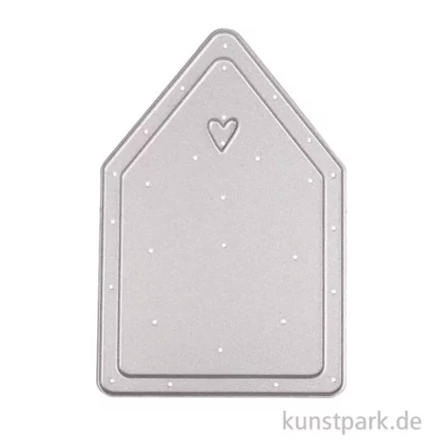 Artikelbild 2 des Artikels “Stanzschablone Häuser, 5,8 x 8,6 cm “