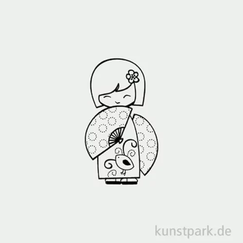 Artikelbild 2 des Artikels “Stempel - Dancing Girl, 4 x 6 cm “