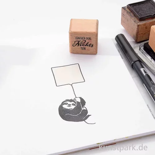Artikelbild 2 des Artikels “Stempel - Faultier, 4 x 4 cm “