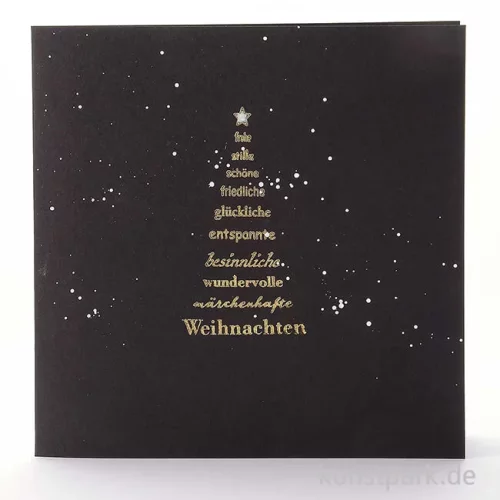 Artikelbild 2 des Artikels “Stempel - Frohe, stille, schöne ... Weihnachten, 5 x 9 cm “