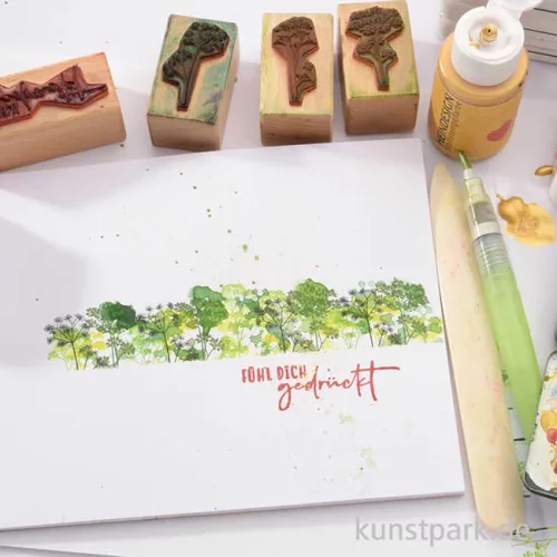 Artikelbild 2 des Artikels “Stempel - Schafgarbe, 3 x 5 cm “
