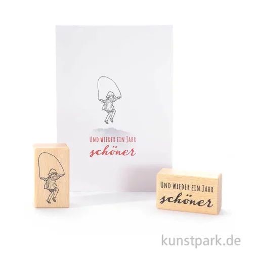 Artikelbild 2 des Artikels “Stempel - und wieder ein Jahr schöner, 3 x 5 cm “