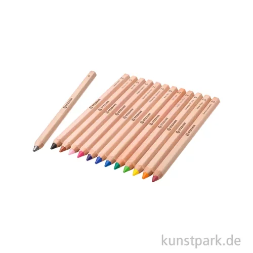 Artikelbild 2 des Artikels “STOCKMAR Buntstifte sechseckig, 12 Stifte im Metalletui “
