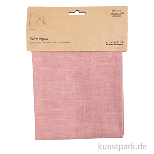 Artikelbild 2 des Artikels “Stoffservietten aus Baumwolle, Rosa, 42 x 42 cm, 2 Stück “