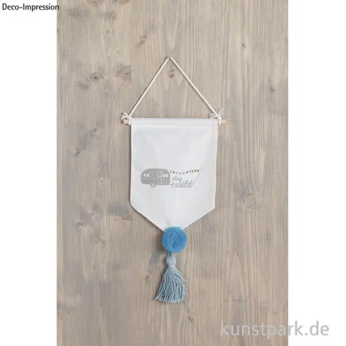 Artikelbild 2 des Artikels “Stoffwimpel zum Hängen - 2 Stück “