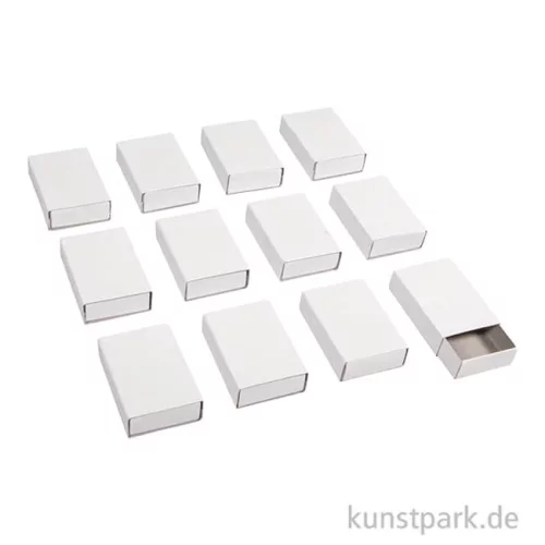 Artikelbild 2 des Artikels “Streichholzschachteln, klein, 5,3 x 3,6 x 1,5 cm, 12 Stück “