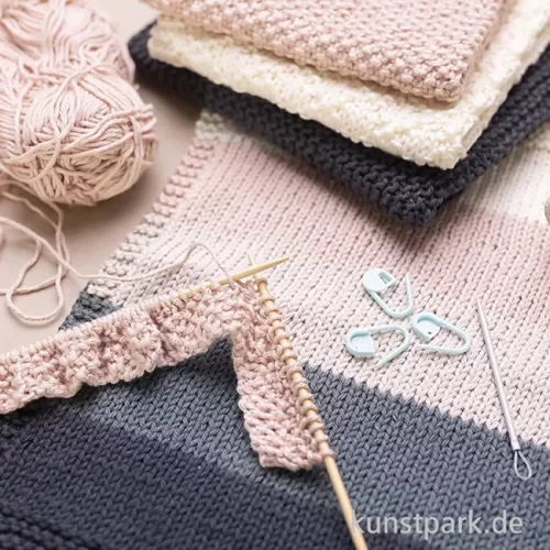 Artikelbild 2 des Artikels “Stricken Lernset mit Garn, Stricknadeln und Zubehör “