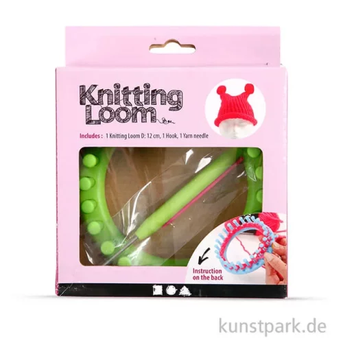 Artikelbild 2 des Artikels “Strickring aus Kunststoff, Durchmesser 12 cm mit Zubehör “