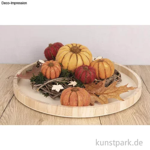 Artikelbild 2 des Artikels “Styropor Kürbis 3er Set, 7 x 6 cm + 5,5 x 4 cm “