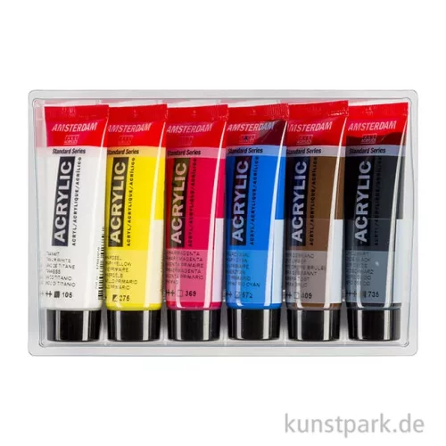 Artikelbild 2 des Artikels “Talens AMSTERDAM Acrylfarben Set mit 6 x 20 ml - Primärfarben “