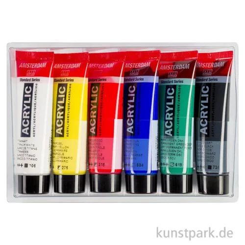 Artikelbild 2 des Artikels “Talens AMSTERDAM Acrylfarben Introset I mit 6 x 20 ml “