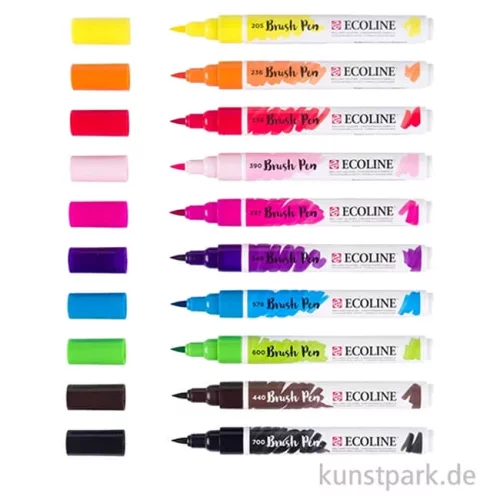 Artikelbild 2 des Artikels “Talens ECOLINE Brush Pen 10er Set - Helle Farben “