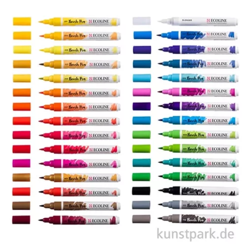 Artikelbild 2 des Artikels “Talens ECOLINE Brush Pen 30er Set “