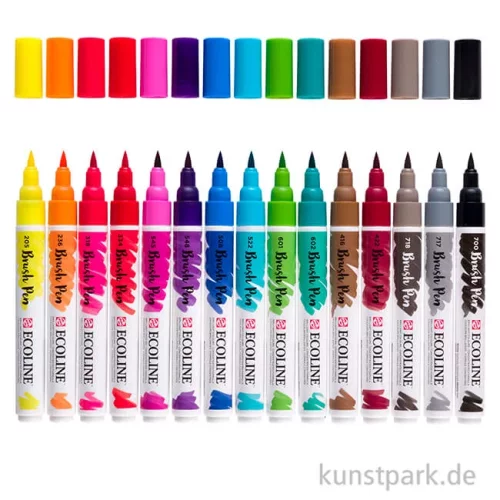 Artikelbild 2 des Artikels “Talens ECOLINE Brush Pen 15er Set “