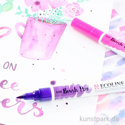 Artikelbild 2 des Artikels “Talens ECOLINE Brushpen “