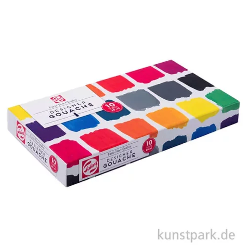 Artikelbild 2 des Artikels “Talens Gouache Set Extra Fine - Basis Set, 10 x 20 ml Tuben “