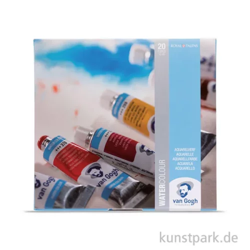 Artikelbild 2 des Artikels “Talens VAN GOGH Aquarell Basis-Set mit 20 x 10 ml Tuben im Karton “