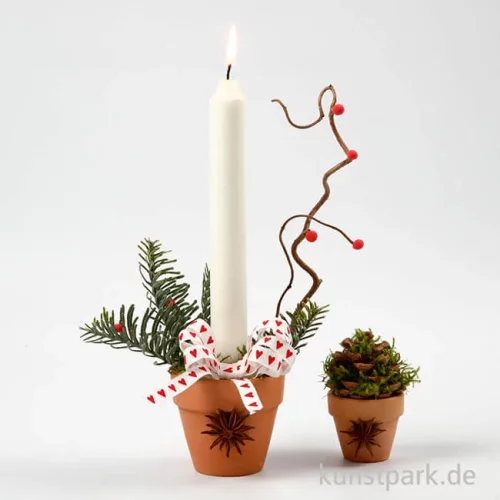 Artikelbild 2 des Artikels “Terrakotta Blumentopf, Höhe 6,5 cm, Durchmesser 7 cm “